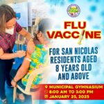 LIBRENG FLU VACCINE SA SAN NICOLAS