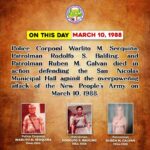 On This Day | The Valorous Men of San Nicolas